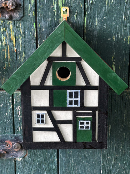 Het Magnifieke vakwerk vogelhuisje